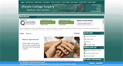 Desktop Screenshot of marplecottage.co.uk